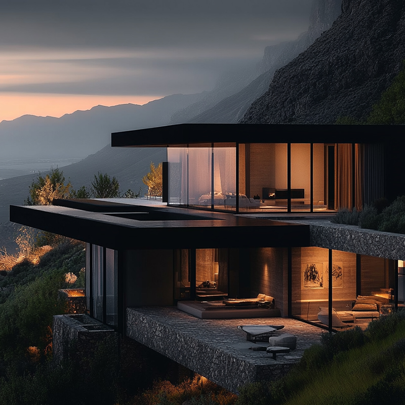 Película arquitectónica de Villa