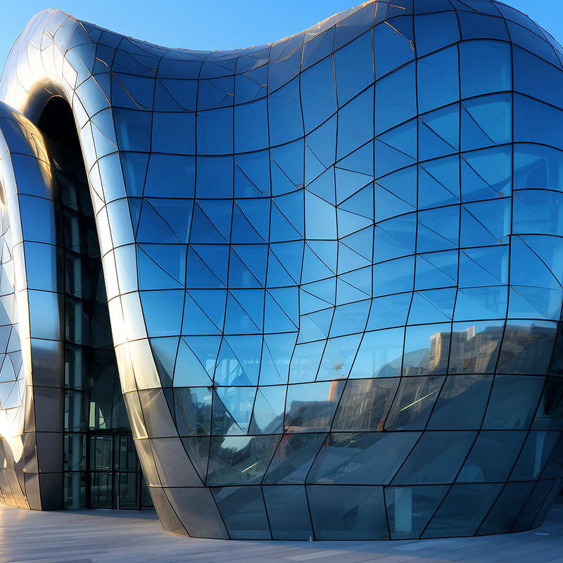 Película arquitectónica aplicada al exterior